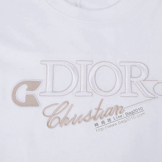 Dior專櫃迪奧2023SS新款刺繡T恤 男女同款 tzy2765